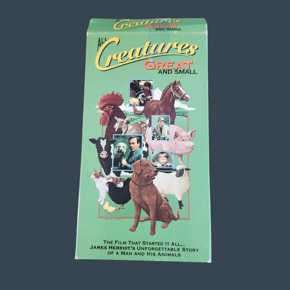 All Creatures Great And Small VHS James Herriot Drama Classic 1986 - Picture 1 of 4